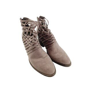 Big Buddha Women's Ankle Boots Gray Size 10